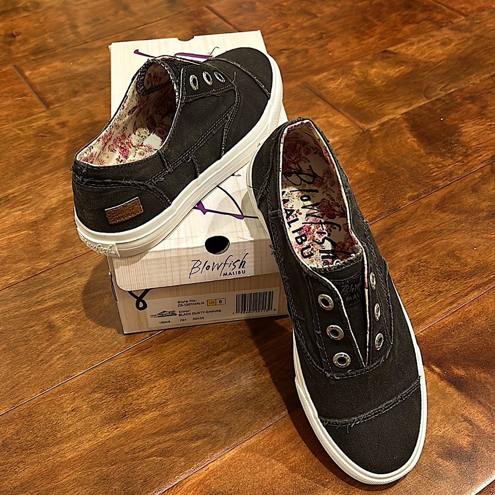 Malibu Blowfish Black Malia Sneakers NIB